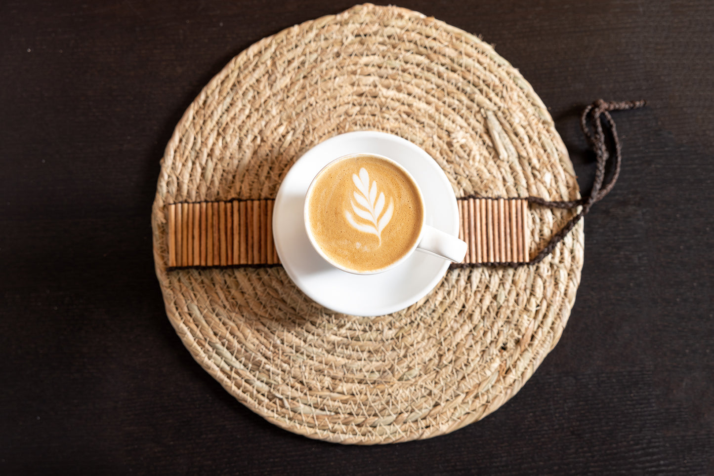 A delicious cup of coffee brewed with Femili PNG Coffee beans