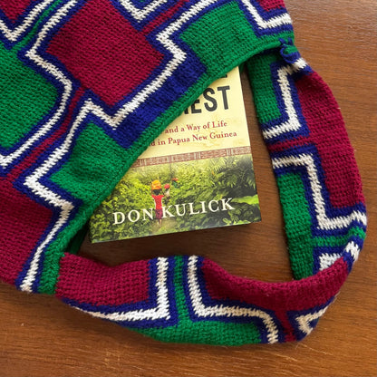 Green Raspberry Skin Pik Bilum (Survivor-Made)